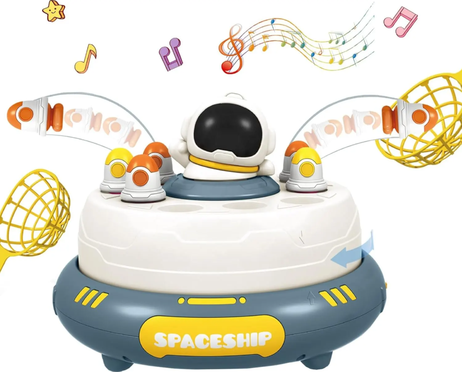 Flying Disc Launcher Toy for Kids