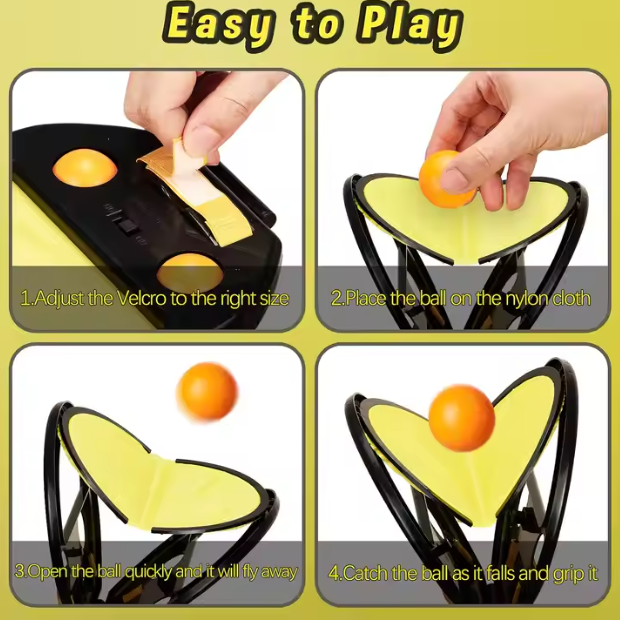CatchBounce Launch Racket Set