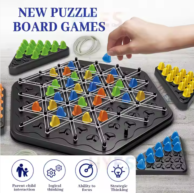 TriMaster Strategy Board Game