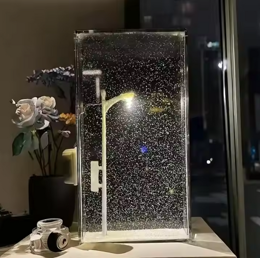 Frosty Mini Winter Street DIY Night Light
