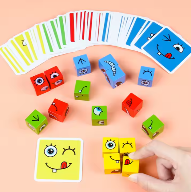 MoodFlip Expression Blocks Game