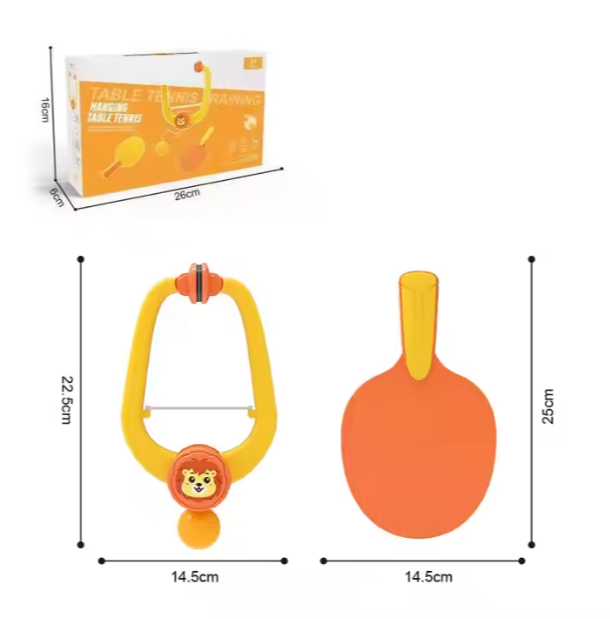 π Door-Frame Hanging Ping Pong Trainer