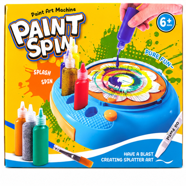 Spin Art Paint Machine ā Creative Art Kit