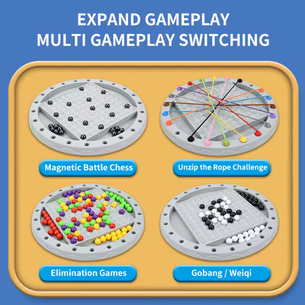 🧠 BrainTwist 4-in-1 Magnetic Challenge Set