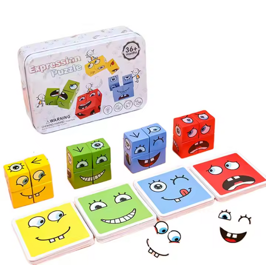 MoodFlip Expression Blocks Game