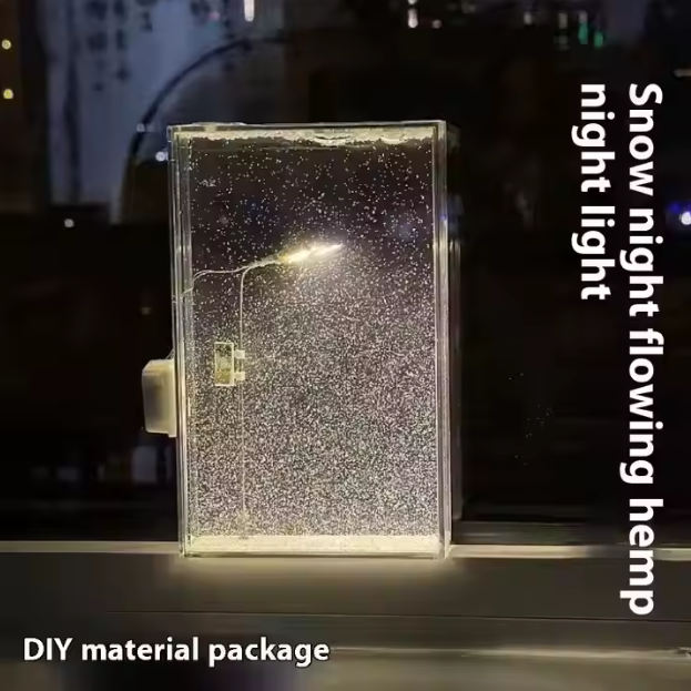 Frosty Mini Winter Street DIY Night Light