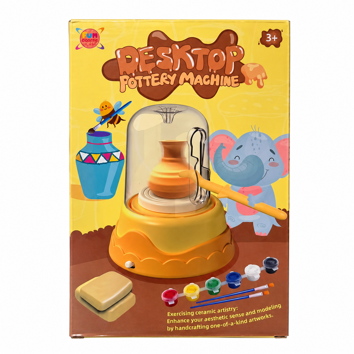 Mini Pottery Studio โ DIY Clay Craft Set