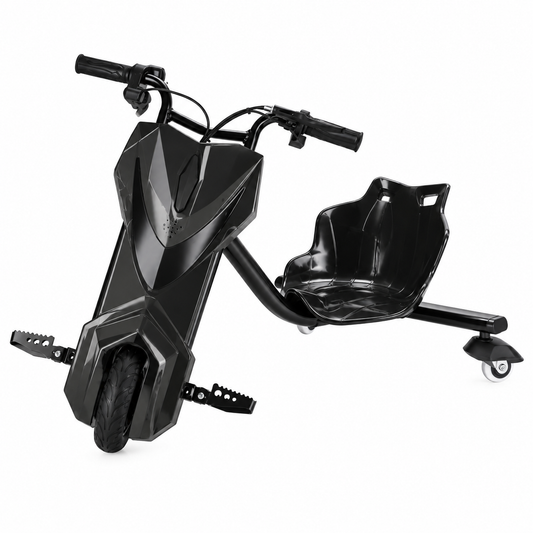 Electric Drift Trike Scooter β Adjustable 3-Wheel Ride with Bluetooth & LED Lights