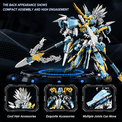 Legendary Mecha Building Block Sets – Nezha, Zhao Yun & Liu Bang