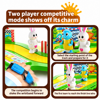 Motion-Sensing Horse Racing Track Set