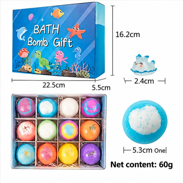 Bath Bomb Gift Set – Surprise Toy Inside