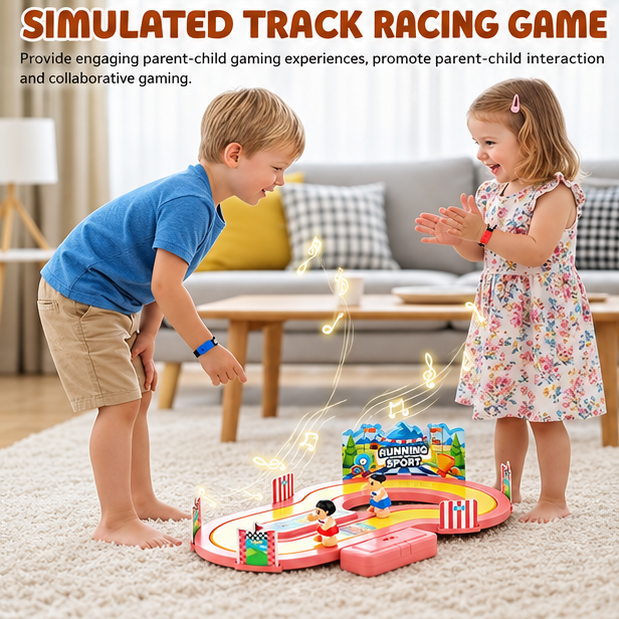 Motion-Sensing Horse Racing Track Set