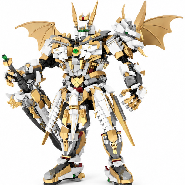 Legendary Mecha Building Block Sets – Nezha, Zhao Yun & Liu Bang