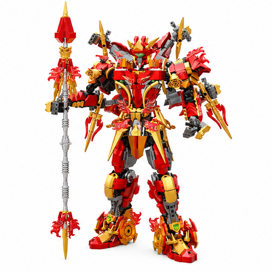 Legendary Mecha Building Block Sets – Nezha, Zhao Yun & Liu Bang