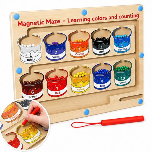 🎨 Color Classification & Counting Board Matching Toy