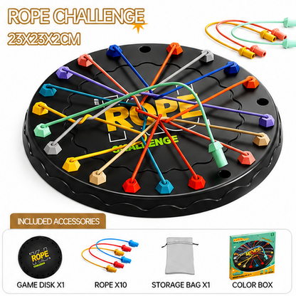 Interactive Rope Puzzle Game