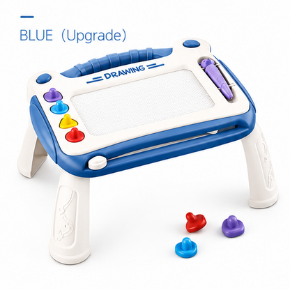 🖍️ Children's Reusable Magnetic Drawing Board – Portable Plastic Wordpad