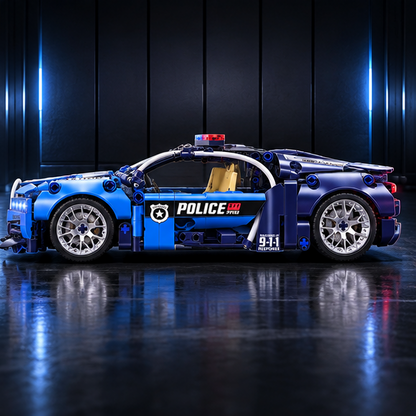 1:18 Building Block Cars – Racing, Sports, Off-Road & Police Car Sets