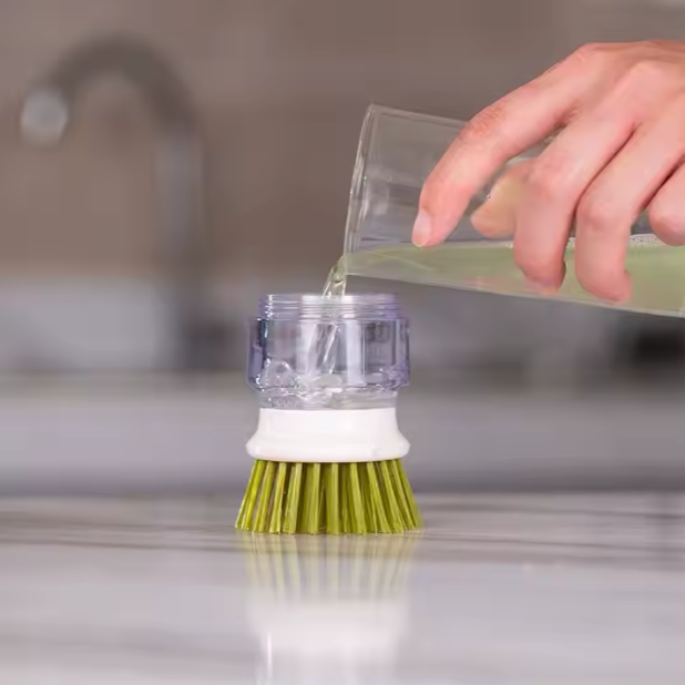 DishMate Automatic Soap Dispenser & Brush