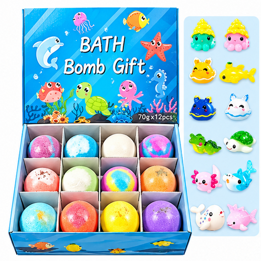 Bath Bomb Gift Set – Surprise Toy Inside