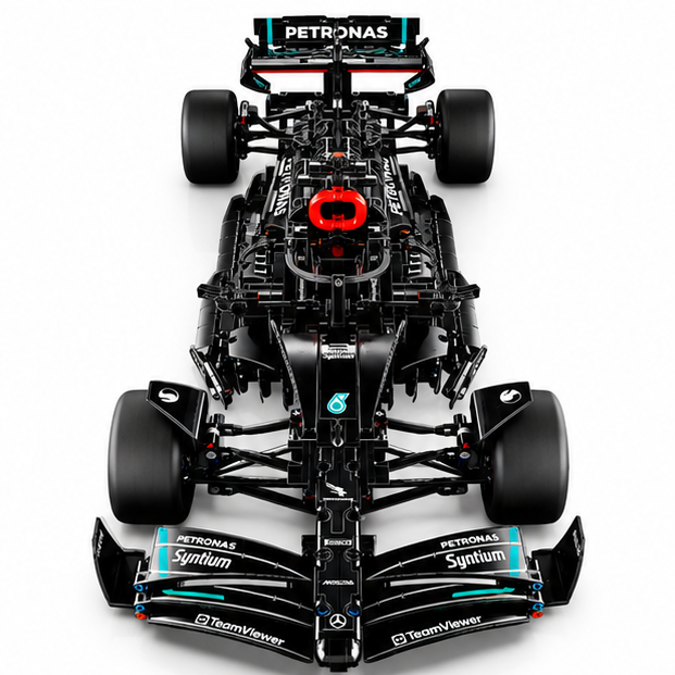 1:8 Mercedes-AMG F1 W14 Racing Car Building Set – 1,642 Pieces
