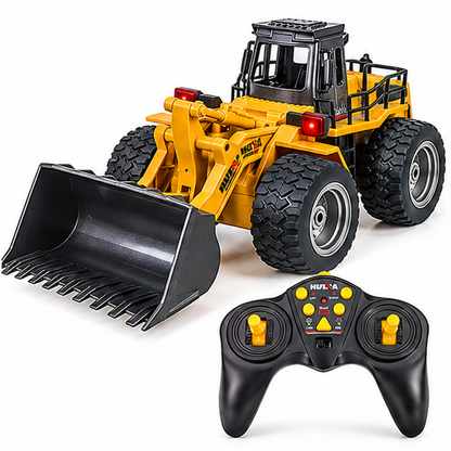 1:18 RC Front-End Loader – Huina 1532 Remote Control Construction Truck