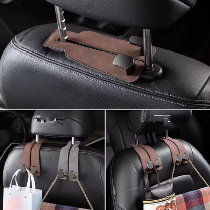 BackSeat Suede Double Hook Organizer