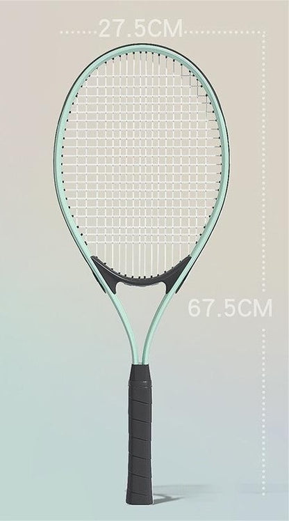 Tennis Training Set: Racket with Rebounder & Elastic Rope Ball Trainer