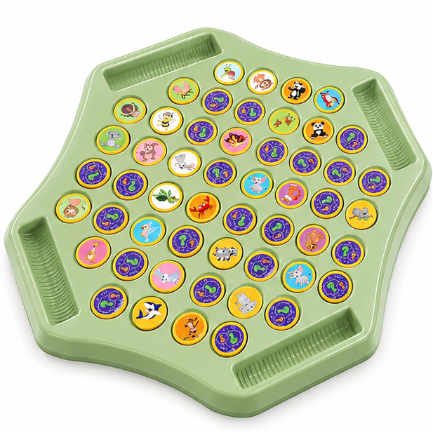Animal Flip & Match Board Game – Educational Edition