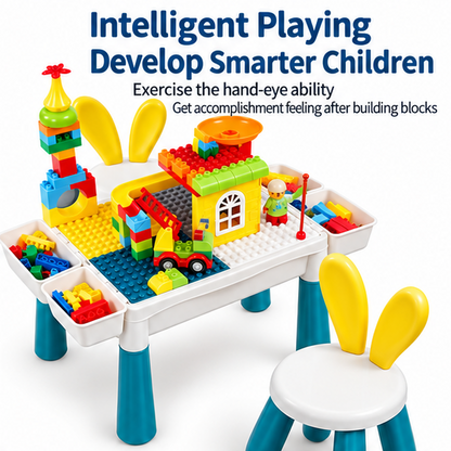 Building Block Table Set – 85 & 304 Pieces