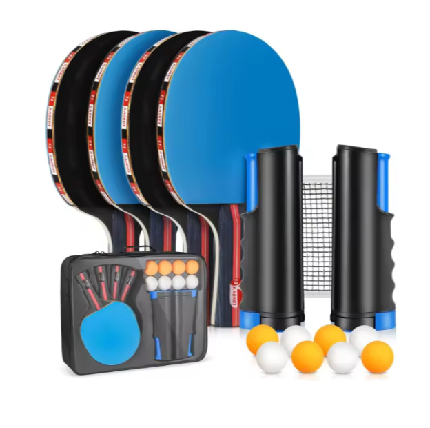🏓 Retractable Net Table Tennis Racket Set – Souki Soukak