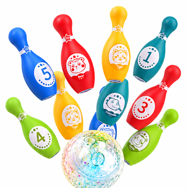 Mini Bowling Play Set – 11 Pieces