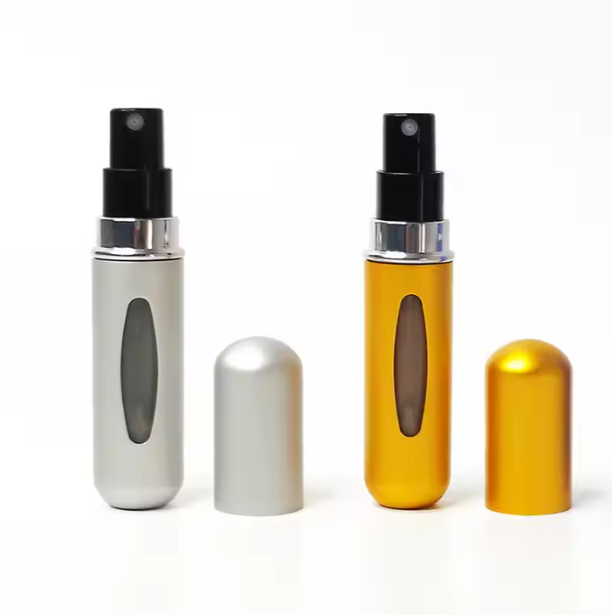 PureAllure Aluminum Perfume Bottle