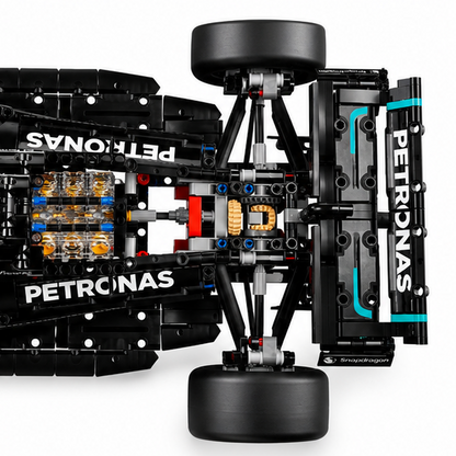 1:8 Mercedes-AMG F1 W14 Racing Car Building Set – 1,642 Pieces