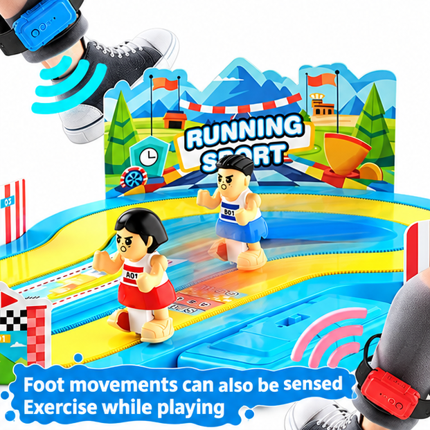 Motion-Sensing Horse Racing Track Set