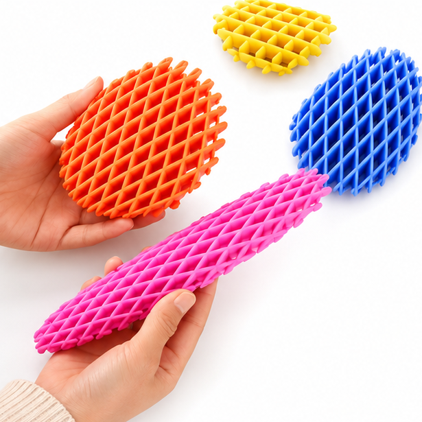 FlexiFingertip Mesh Toy