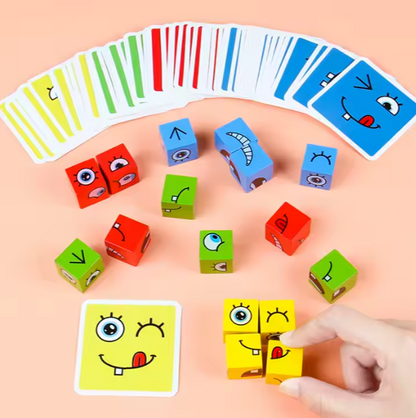 MoodFlip Expression Blocks Game