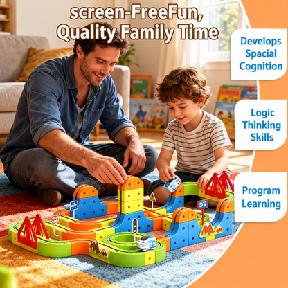 Magnetic Levitation Track Train Set – 80 & 168 Pieces