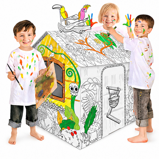 DIY Doodle House – Creative Kids Playhouse