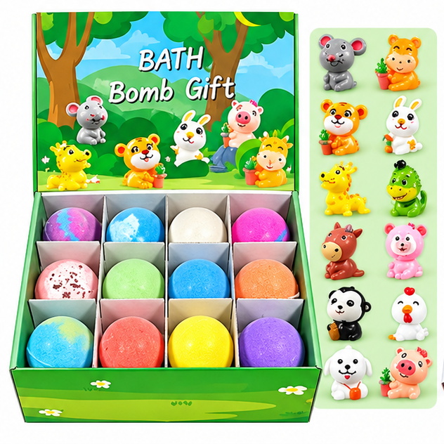Bath Bomb Gift Set – Surprise Toy Inside