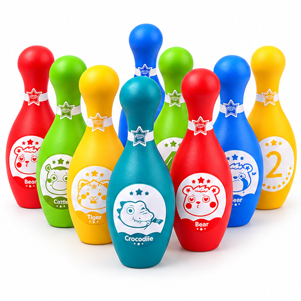 Mini Bowling Play Set – 11 Pieces