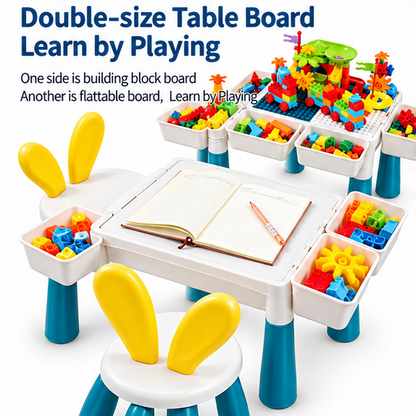 Building Block Table Set – 85 & 304 Pieces