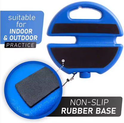 Tennis Training Set: Racket with Rebounder & Elastic Rope Ball Trainer