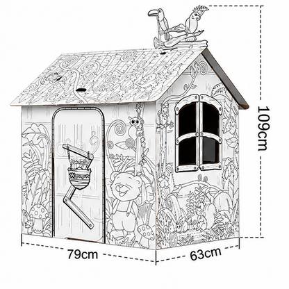 DIY Doodle House – Creative Kids Playhouse