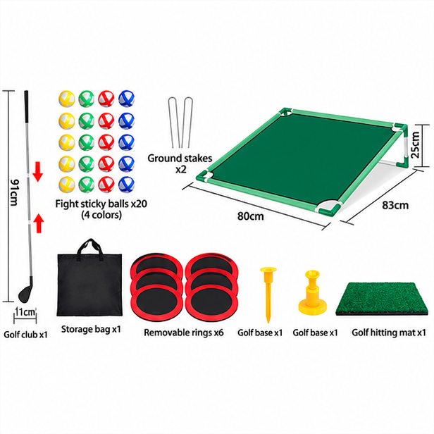 Mini Golf Game Set for Kids & Family