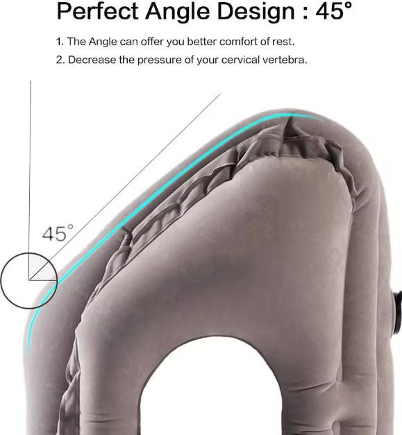  Inflatable Travel & Home Support Pillow – Multifunction Edition