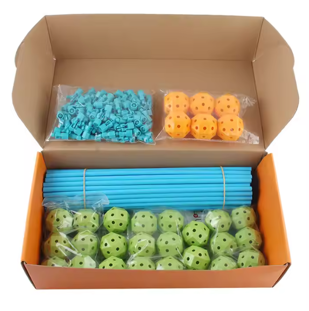 🏰 Fort Building Kit for Kids – 128-Piece STEM Construction Set