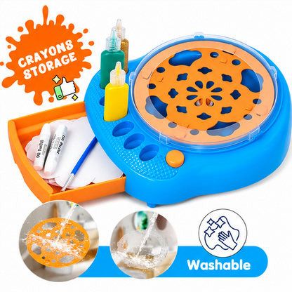 Spin Art Paint Machine – Creative Art Kit