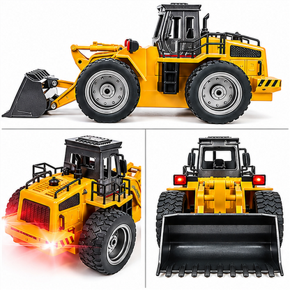 1:18 RC Front-End Loader – Huina 1532 Remote Control Construction Truck
