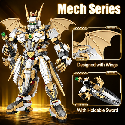 Legendary Mecha Building Block Sets – Nezha, Zhao Yun & Liu Bang